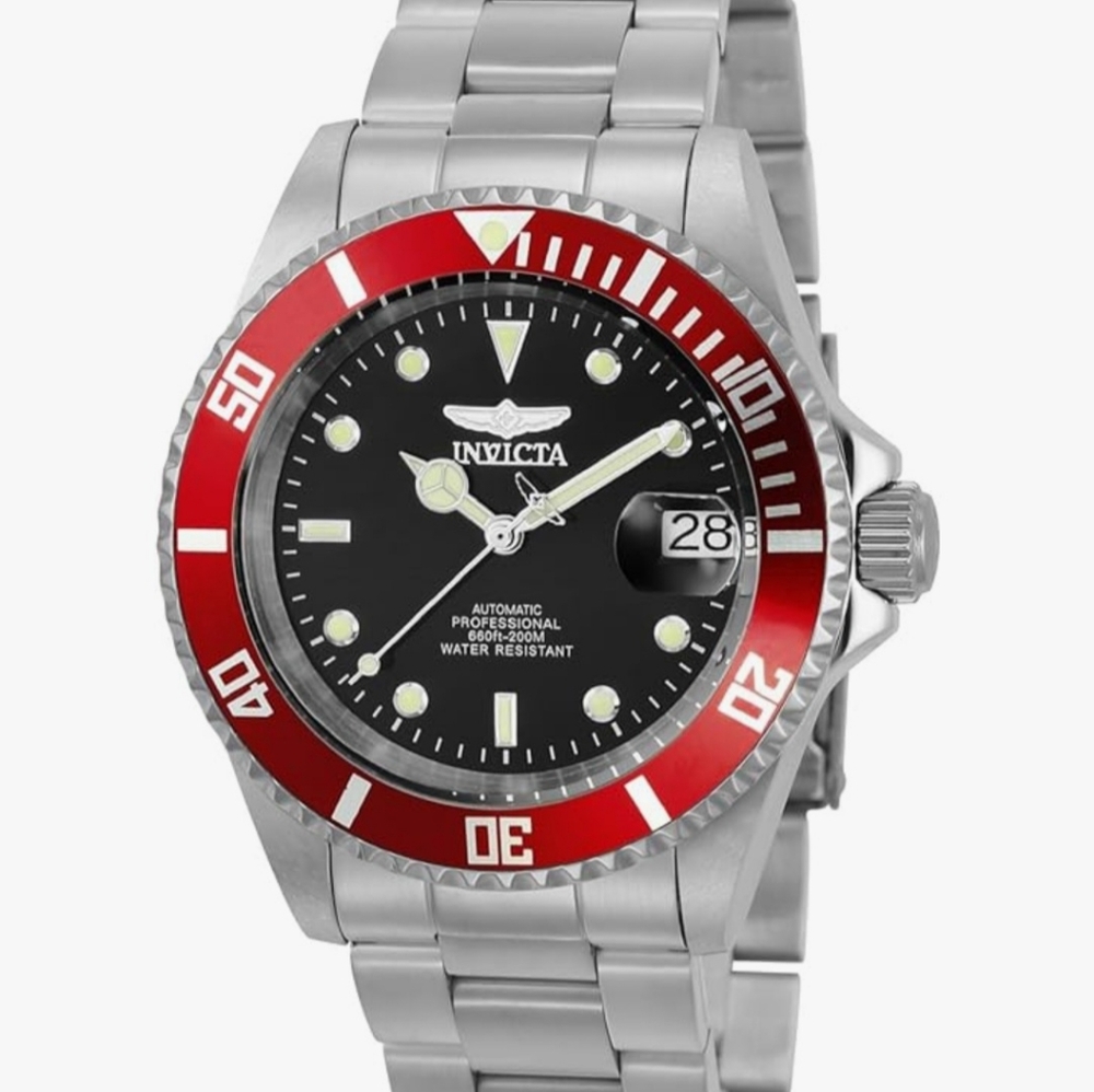 NWT Invicta Pro Diver Collection 40mm automatic watch with Coin Edge Stainless - Picture 5 of 8
